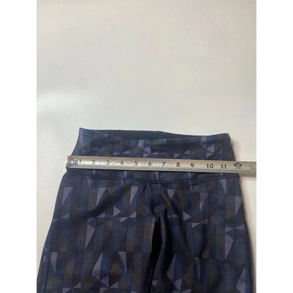 Lululemon Wunder Under Full Length Leggings Geometric Print Triangles Size 2 - Picture 5 of 8